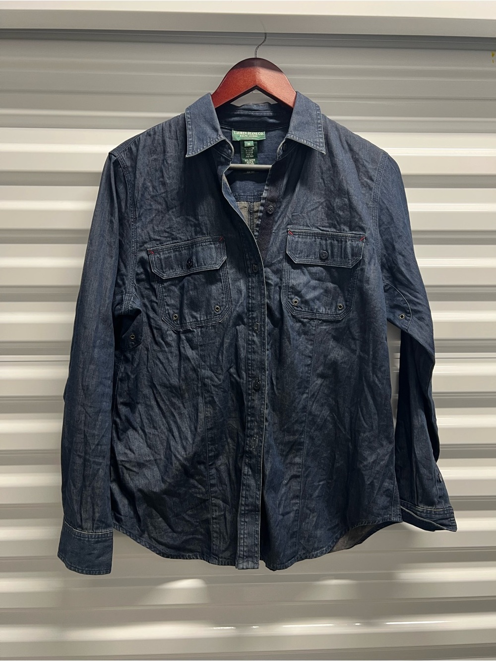 Ralph Lauren Dark Blue Denim Shirt Jacket